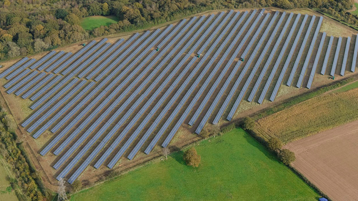 Cadland Estate Solar farm